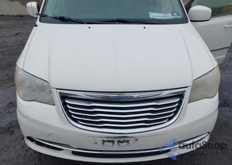 2012 Chrysler Town & Country Touring from USA, damaged, VIN 2C4RC1BG3CR229216